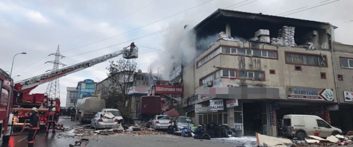 Sultanbeyli Sanayi Sitesi’nde Patlama