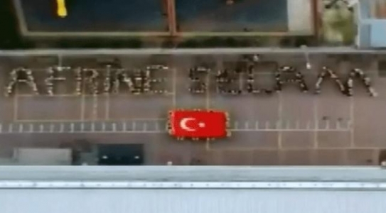 Öğrencilerden Zeytin Dalı Harekatı’na Destek