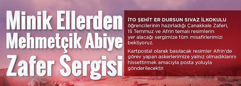 Minik Ellerden Asker Abilerine Anlamlı Destek