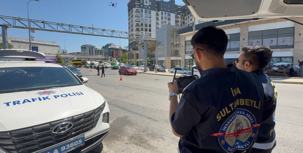 Sultanbeyli TEM Bağlantı Yolu’nda Bayram Öncesi Trafik Uygulaması